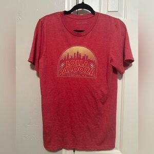 Red Lollapalooza Graphic T-Shirt